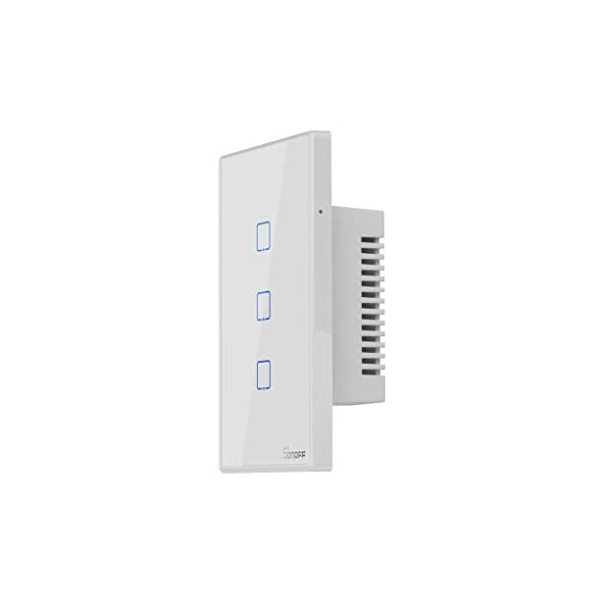 Interruptor Inteligente Wifi - Sonoff TX0, 3 Botões, Touch Screen, TX-T0US3C - Image 4